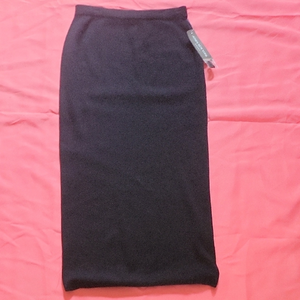 Jones New York Elegant Black Pencil Skirt
